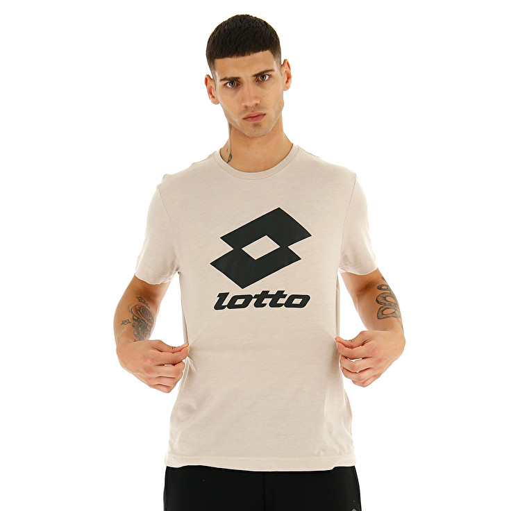 Lotto Men's Smart Mel Js T-Shirts Beige Canada ( LSFP-72518 )